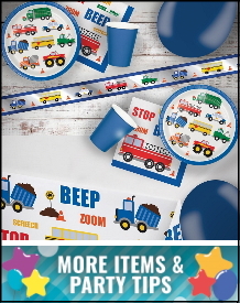 Traffic Jam Party Supplies, Decorations, Balloons and Ideas